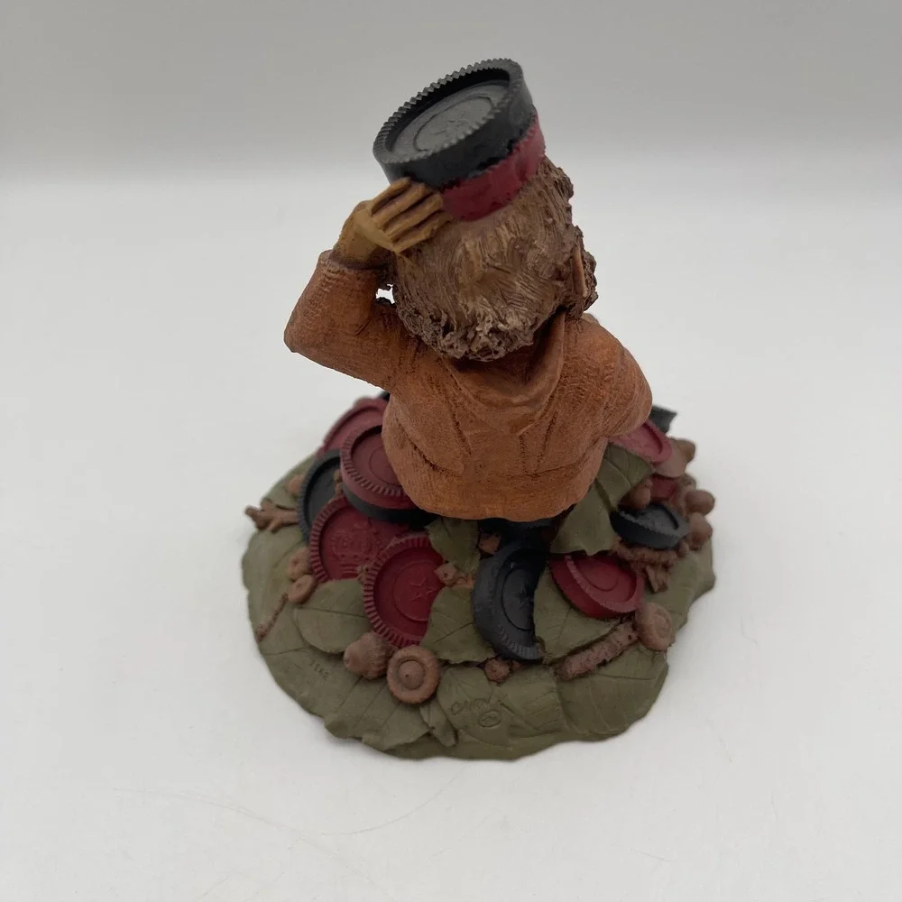 Tom Clark SIGNED Gnomes Chubby Cairn Studio 1986 COA ORIGINAL Box # 78